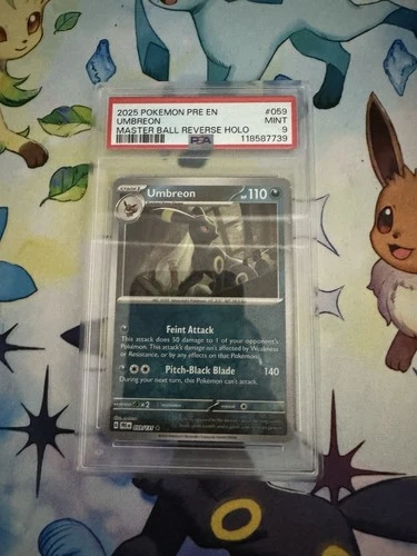 Pokemon Umbreon Master Ball PSA 9