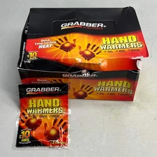 GRABBER WARMERS (40 PAIRS) Air Activated Ready To Use Hand Warmers 10 Hours