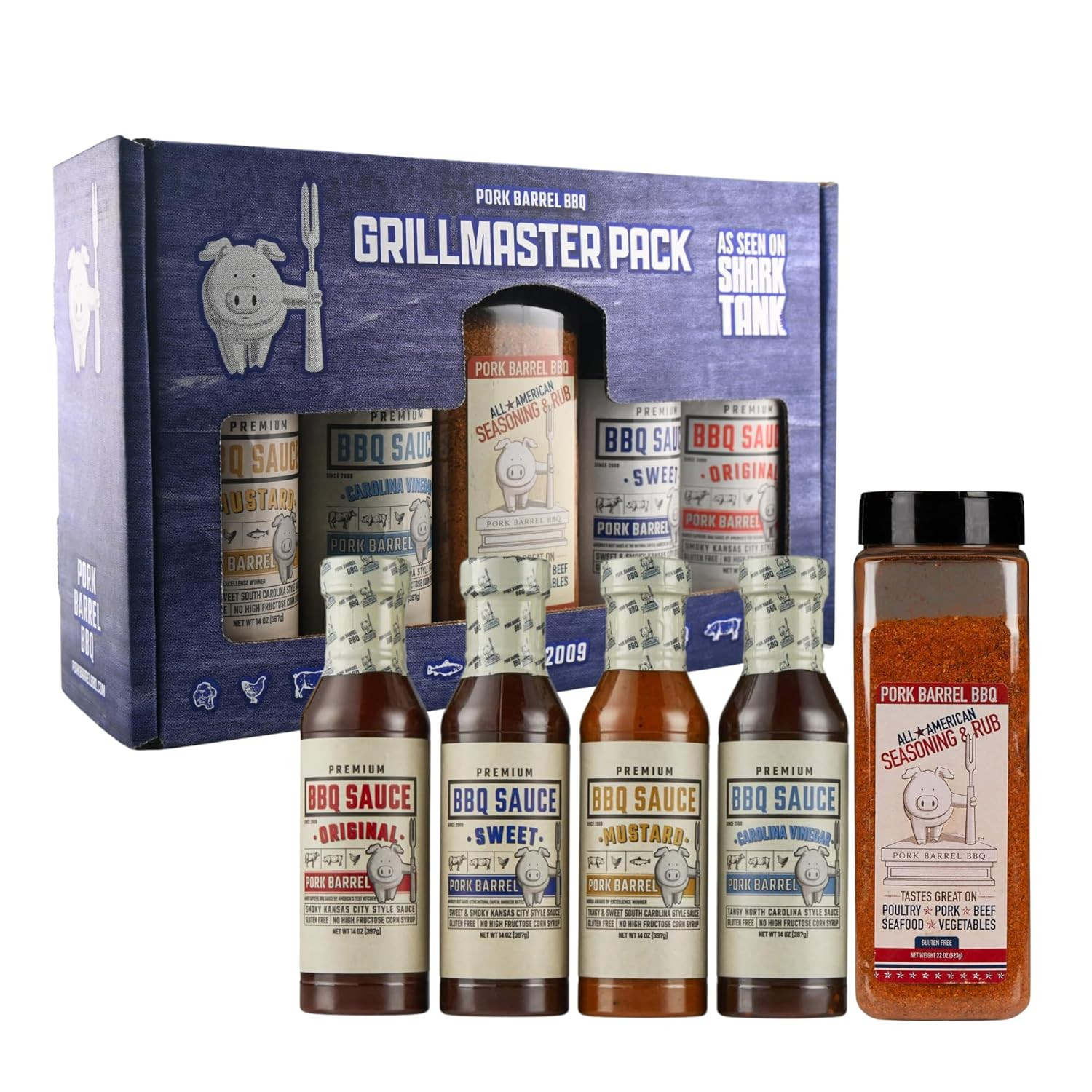 S & 3 Seasoning Rubs | Barbecue Gifts