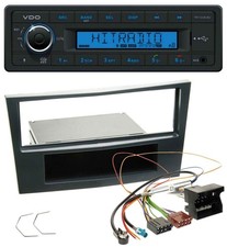 Autoradio VDO Bluetooth AUX USB MP3 per Opel Corsa D dal 2005 Stealth Nero