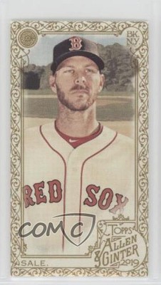 2019 Topps Allen & Ginter Mini Gold Chris Sale #99 0t2