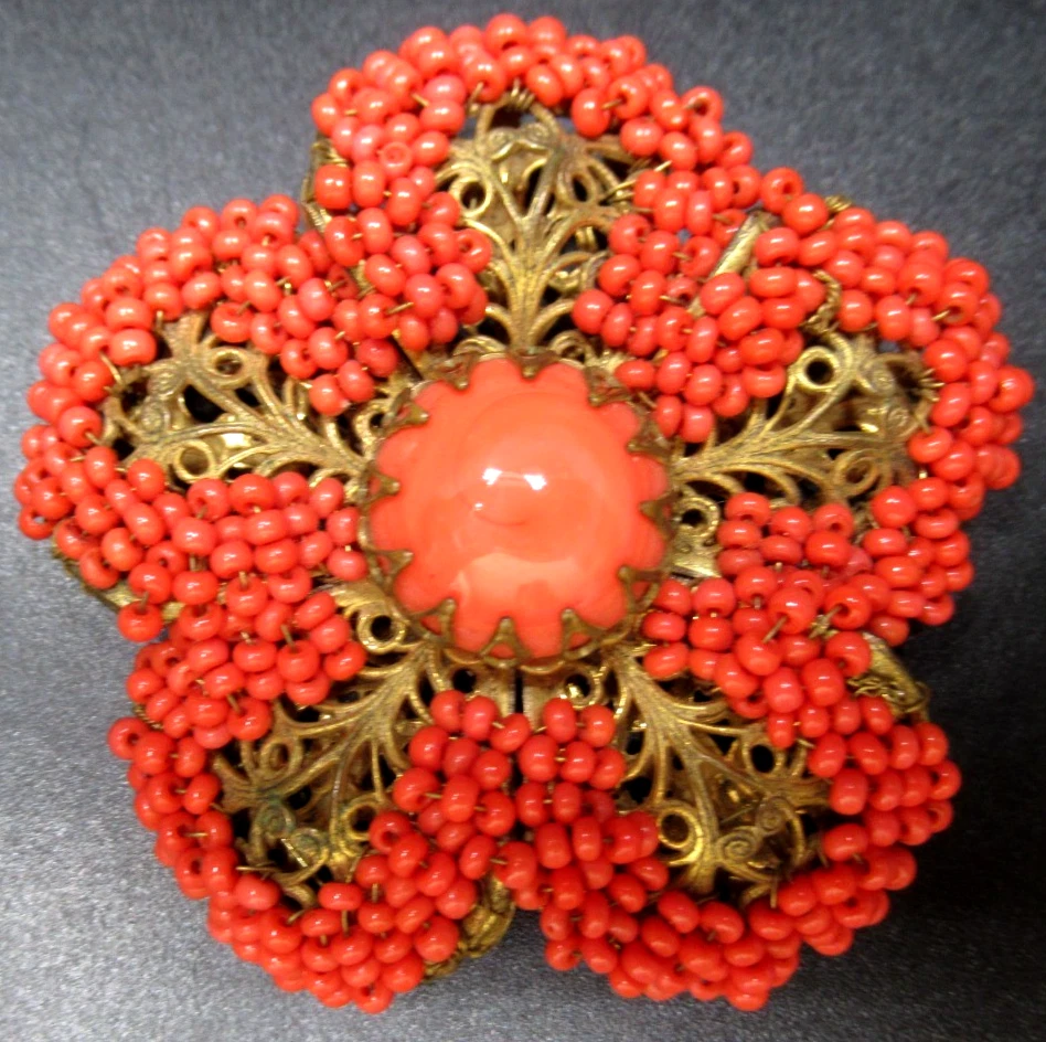 Miriam Haskell Fashion Signed Vintage & Antique Brooches & Pins