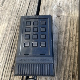 Atari 2600 Darth Vader Black Game Console OEM Controller Cords Untested Parts