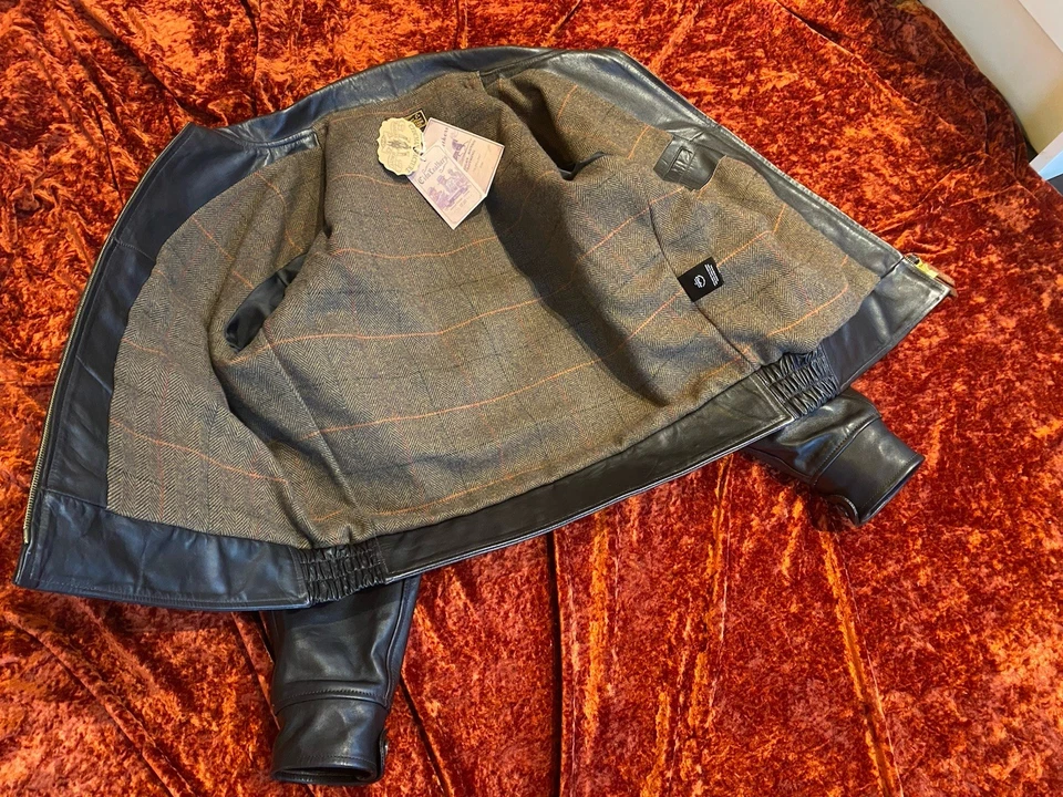 Horsehide Leather Windward Style Jacket XL BNWT Rare - Image 4 of 4