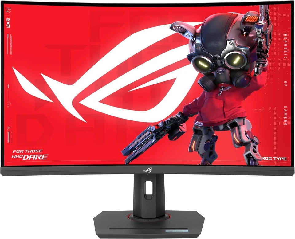 32-Inch QHD Curved HDR Monitor - 180Hz, 1ms Response, Extreme Low Motion Blur - Image 3 of 4