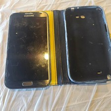 Samsung Galaxy Smartphone with Case Used Condition