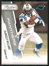2010 Panini Prestige #27 DeAngelo Williams Carolina Panthers 36723