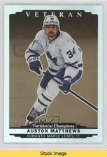 2022 Upper Deck Parkhurst Champions Gold Rainbow Auston Matthews #200 READ 6uq