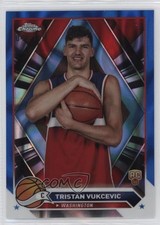 2023-24 Topps Chrome Blue Lava Refractor 45/149 Tristan Vukcevic #114 1b30