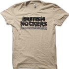 British Rockers Motorcycle Classic Vintage Biker T-Shirt 06107