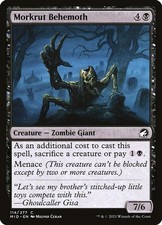 [MTG] Morkrut Behemoth (114) (MID) LP-HP