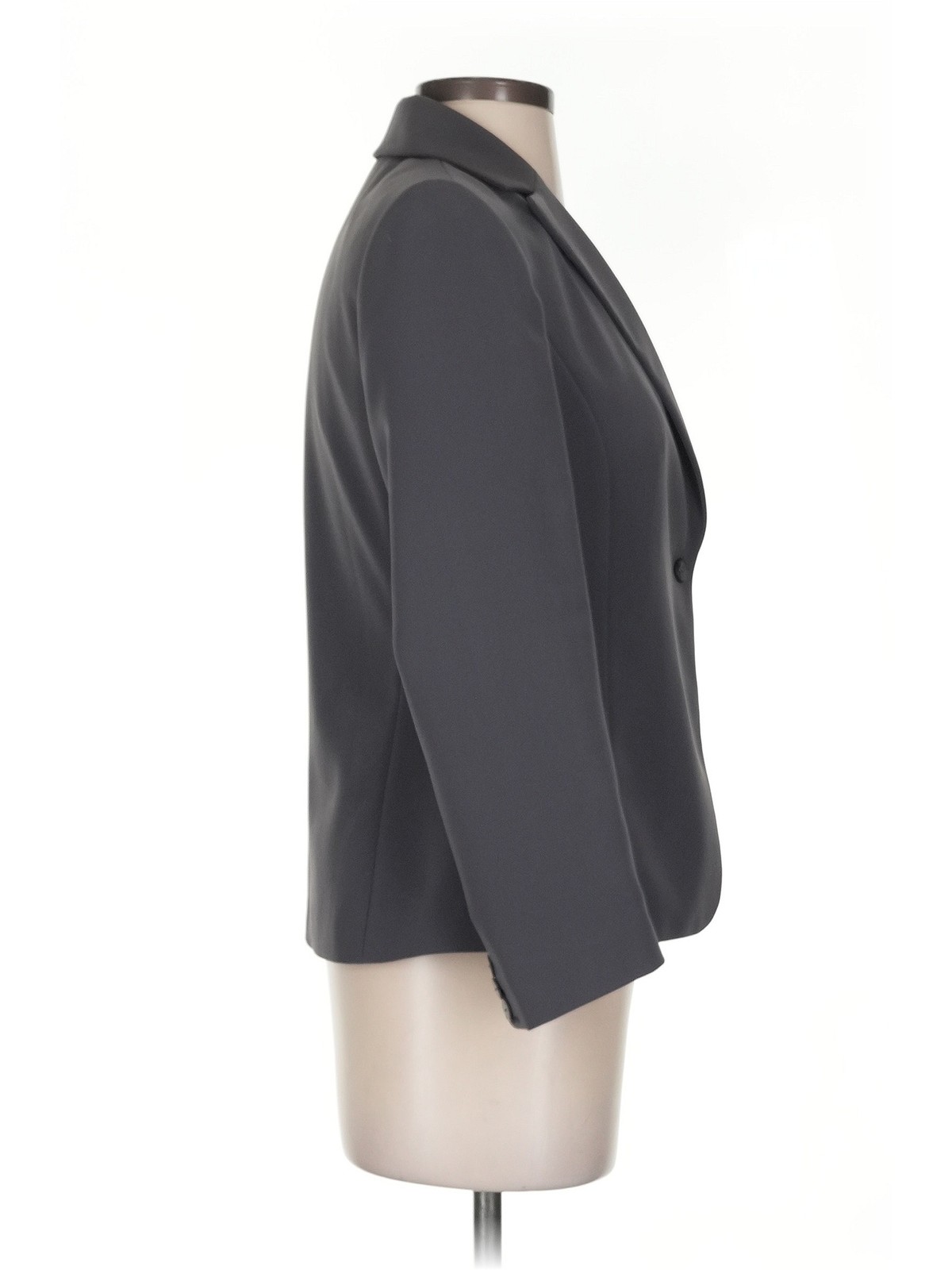 Calvin Klein Women Gray Blazer 2 thumbnail 3