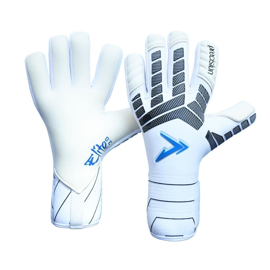 Precision Elite 30 Contact Goalkeeper Gloves 4 mm Black Contact Latex Grip Su 14690₽