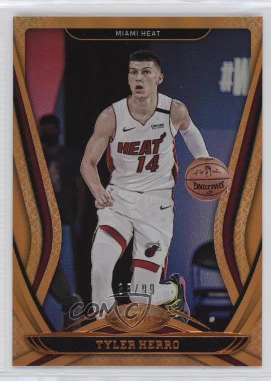 2020-21 Certified Mirror Orange 35/99 Tyler Herro #32 4at