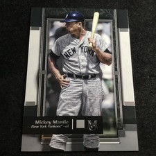 2024 Topps Museum Collection #16 Mickey Mantle HOF New York Yankees