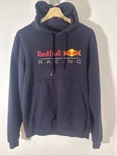 Red Bull Racing F1 Essentials Pullover Official Hoodie Size Medium Navy