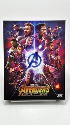 WeET Avengers Infinity War A2 Fullslip 4K + 3D Steelbook Marvel