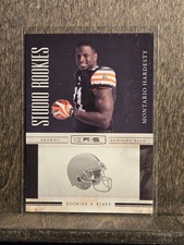 2010 Panini Rookies & Stars Studio Black Montario Hardesty /100 Tennessee RC