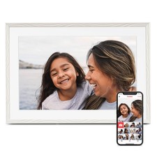Digital Picture Frame, Frameo 10.1 Inch Digital Photo Frame WiFi, 32GB Memory...