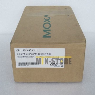 1PCS Brand new ones MOXA Industrial Grade Fiber Converter ICF-1150I-S-SC *lj