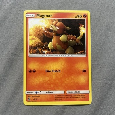 Magmar Pokémon Card 