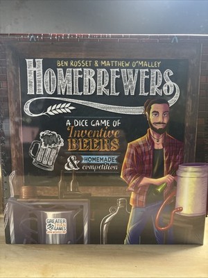 Homebrewers: A Dice Game Of Inventive Beers Greater Than Games New/Sealed