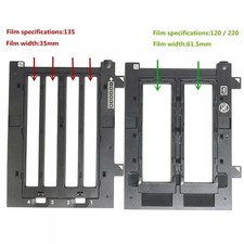 Filmhalter geeignet zum Scannen mehrerer Formate einschließlich 135 und 120
