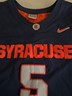 Syracuse Orange Basketball Jersey Nike Elite Mens LARGE RARE ‘08 Blue Alternate