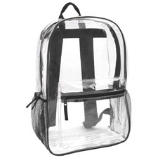 Clear Backpack Heavy Duty Transparent Bookbag...