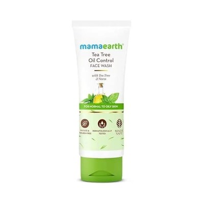 Mamaearth Tea Tree Pimple Control Face Wash Salicylic Oil Cleanser 100ml