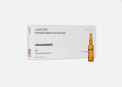 Mesoestetic X.Prof 040 Centella Asiatica Ampoules 10x2ml #tw