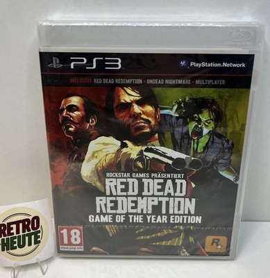 Red Dead Redemption-Game of The Year Edition Playstation 3 Sealed Neu Deutsch
