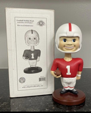 Collegiate Collectables Nebraska Cornhuskers Football Bobblehead NIB Red/White