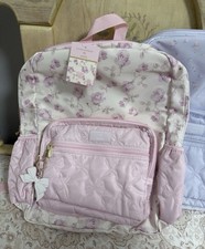 Love Shack Fancy Target Yoobi Ribbon Rosa Sterling Dusk Backpack Tote Bag