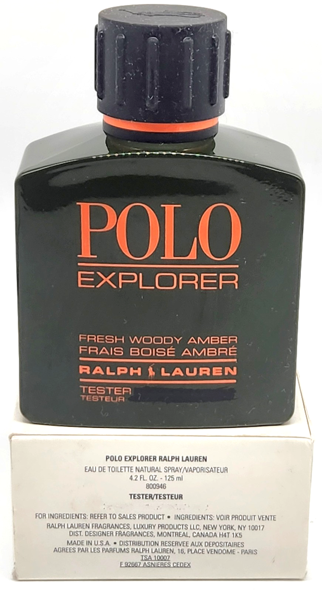 Polo Explorer By Ralph Lauren Eau de Toilette Spray For Men 4.2 fl