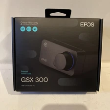 Epos GSX 300 Headphone Amplifier Good Condition Used from Japan
