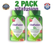 2 pack - vitafusion Vitamin D3 Gummy Vitamins 150 Ct Berry  Peach EXP 02/2027 