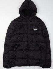 Giubbotto imbottito nero uomo UK taglia S fornitura e richiesta