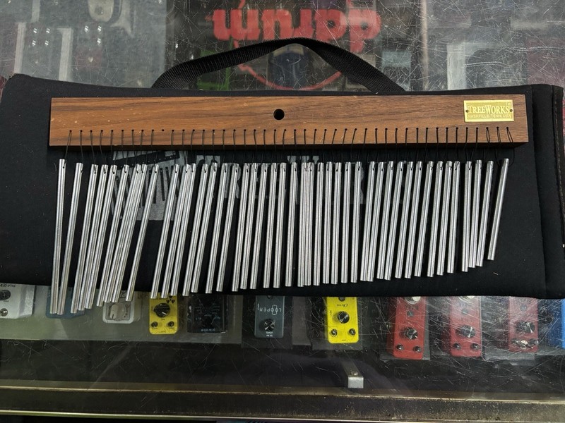 TreeWorks Chimes 44 Single Row Chime w/Carry Bag - Missing 1 Bar