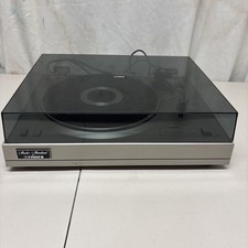 Fisher MT-6117 Stereo Turntable For Parts or Repair Vintage Record Player