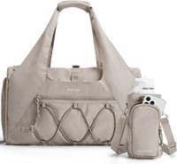 Sporttasche Damen Leicht Mit Schuhfach Und Nassfach Weekender Rosa 50L