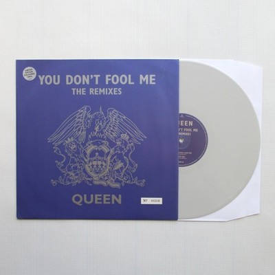 Queen You Don't Fool Me 12'' Grey Coloured Vinyl Single 1996 Record - EX+/EX+