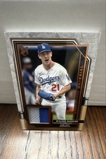 2021 Topps Museum- Meaningful Material Relic Walker Buehler #MMR-WB Copper /35 