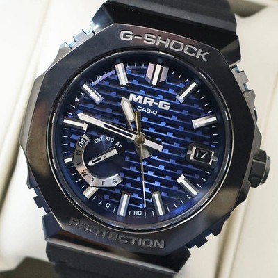 G-SHOCK MRG-B2100R-2AJR Titanium Blue Dial Solar Radio Watch | eBay
