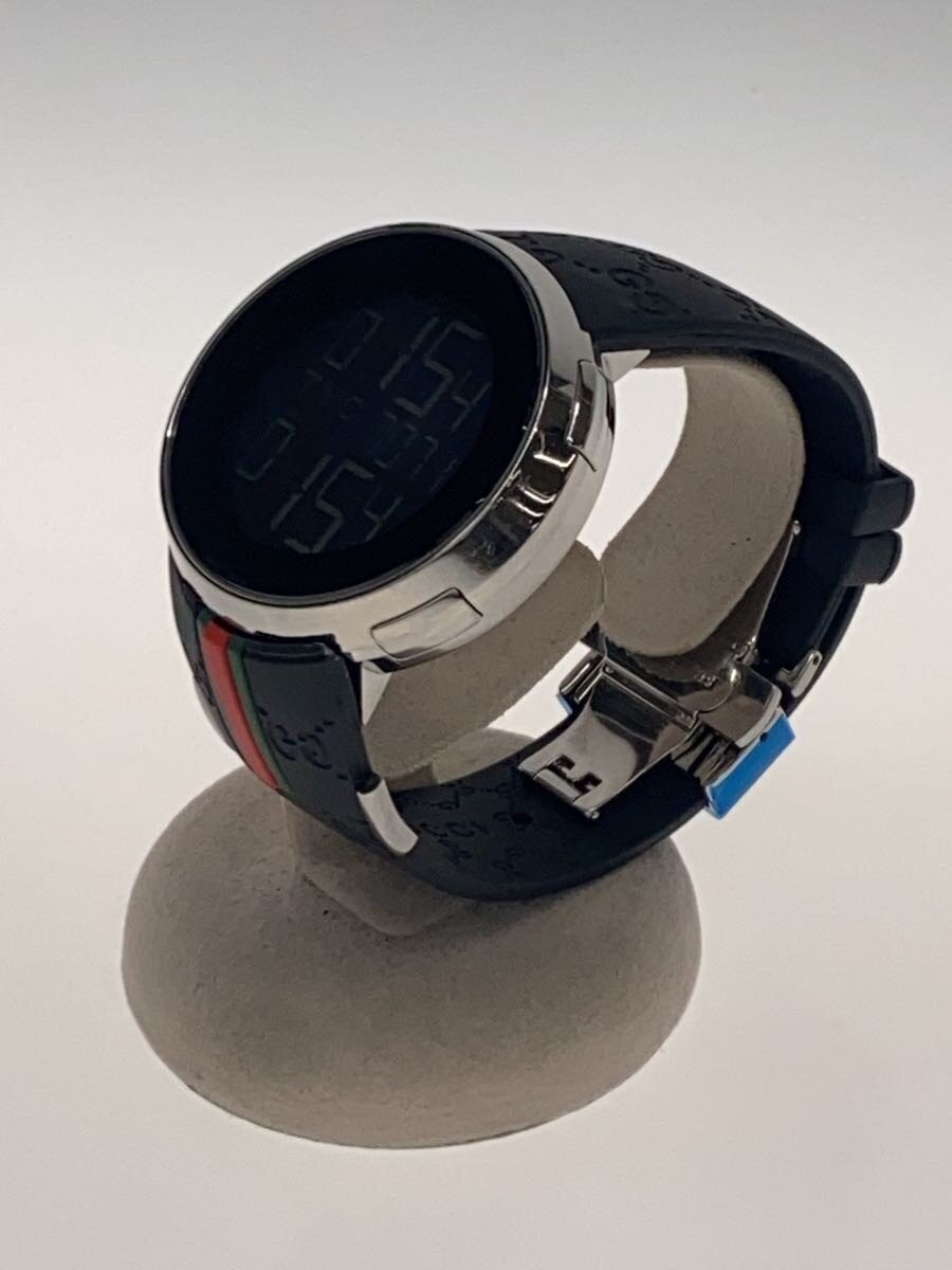 GUCCI i-GUCCI Quartz 316L Men's Watch from Japan G0210 thumbnail 2