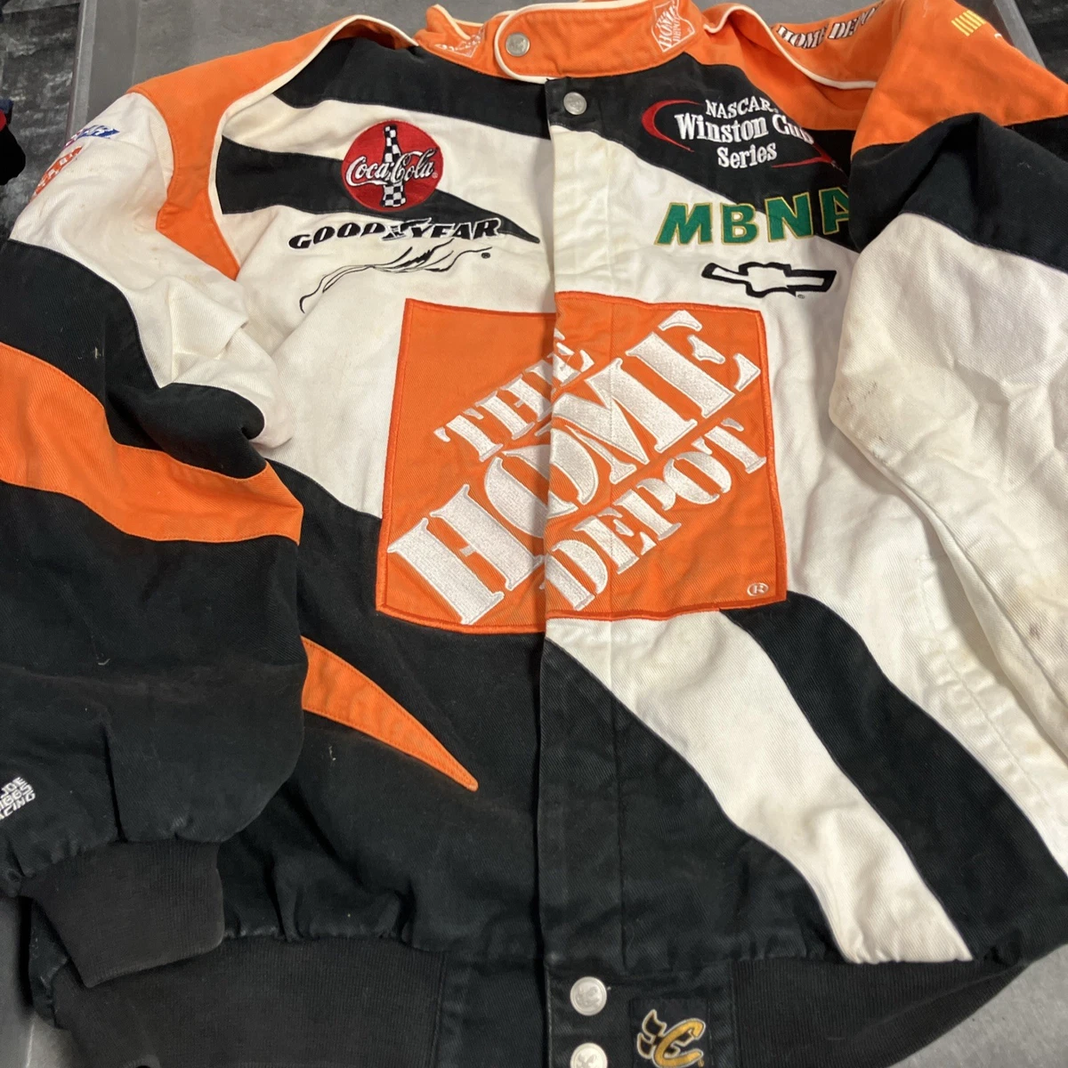 Tony Stewart White NASCAR Jackets for sale | eBay