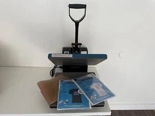 Fancierstudio 15x15 inch Power Heat Press. Includes Teflon Paper + B&W HTP