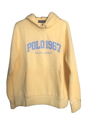 Polo Ralph Lauren Polo hoodie sweater Polo 1967, Yellow, SIZE MEDIUM BRAND NEW 