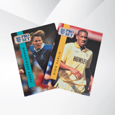 Pro Set 1990-91 English Football League Trading Card Singles