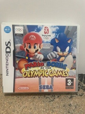 Mario & Sonic at the Olympic Games (Nintendo DS) European edition--CIB